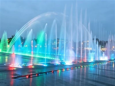 Fontaine Musicale Carrée